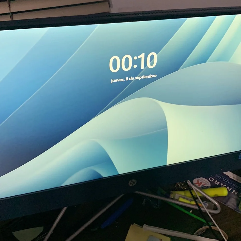 The computer is brand new.